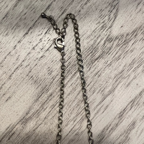 Ruby & Crystal Necklace / Earrings Set - Picture 4 of 4